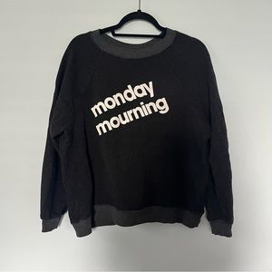 Wildfox Monday Mourning Jumper